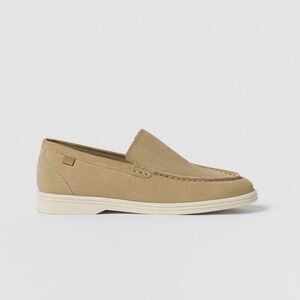 Zara leather loafers shoes size 1